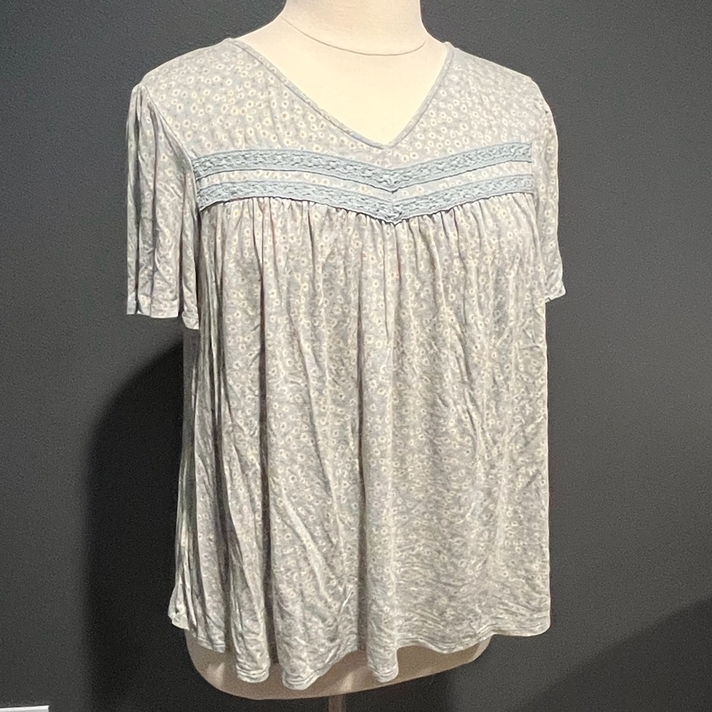 Sonoma babydoll top, 0X